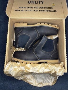 Keen Brown Seattle Romeo 9 EE Wide Safety Boots